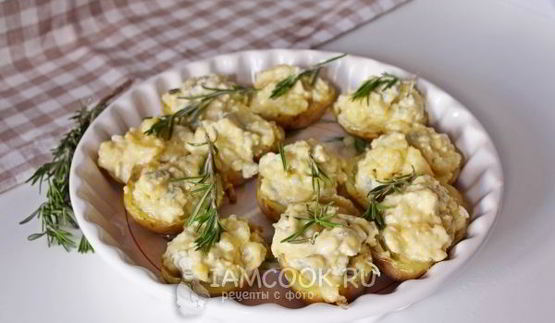 картофель, запеченный с дорблю