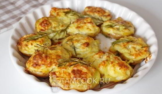 картофель, запеченный с дорблю