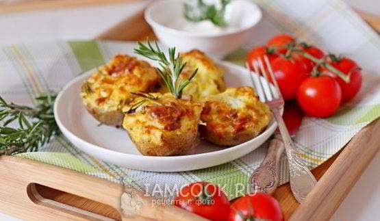 картофель, запеченный с дорблю