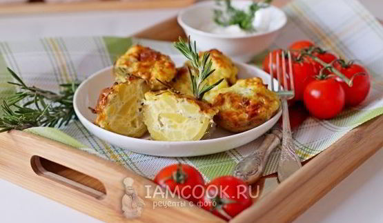 картофель, запеченный с дорблю