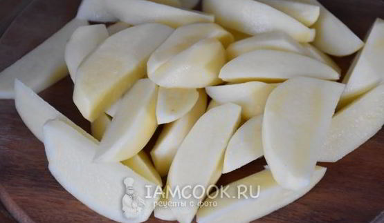 картофель, запеченный в рукаве