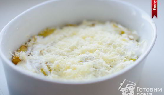 картофель, запеченный в сметане