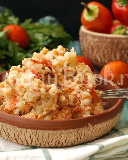 Рецепт ленивого фаршированного перца в мультиварке