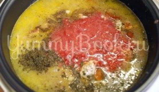 ленивый фаршированный перец в мультиварке