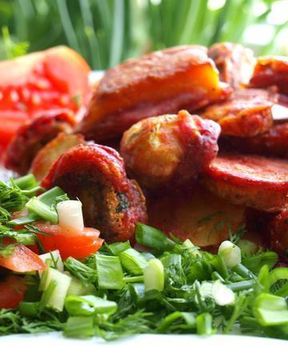 Овощи в кляре