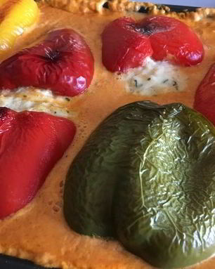 Перцы, фаршированные треской