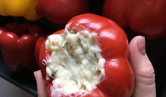 перцы, фаршированные треской