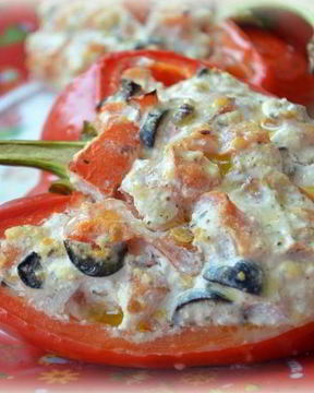 Праздничные фаршированные перцы