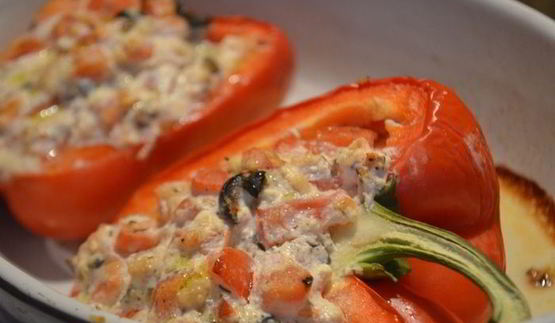 праздничные фаршированные перцы