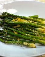 Спаржа в духовке с сыром