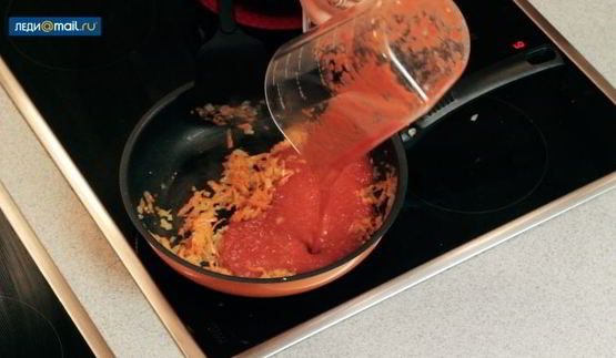 стручковая фасоль в томатном соусе