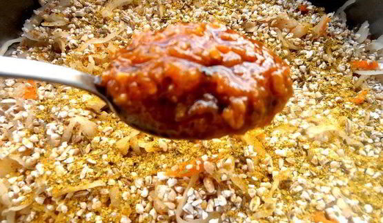 томленая капуста с рулькой по-эстонски