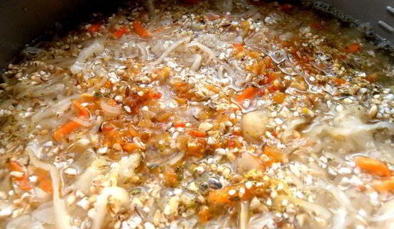 томленая капуста с рулькой по-эстонски