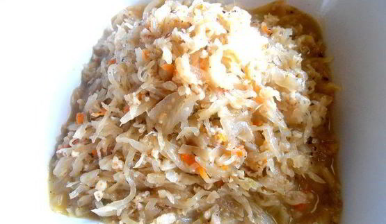 томленая капуста с рулькой по-эстонски