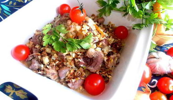 томленая капуста с рулькой по-эстонски