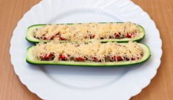 цуккини, фаршированные грибами