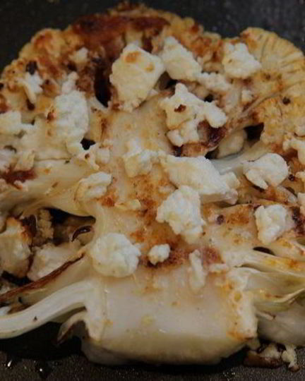 Рецепт цветной капусты с фетой