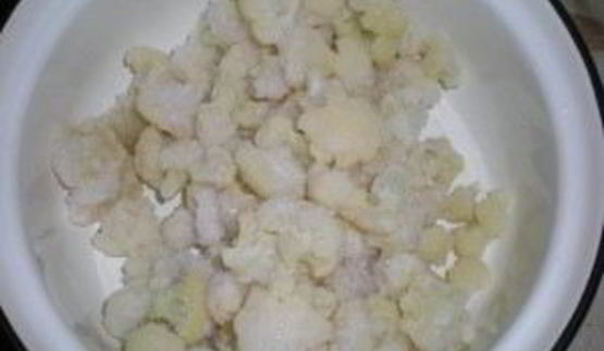 цветная капуста, тушеная с фаршем