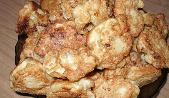 цветная капуста в кляре на газированной минеральной воде