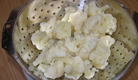 цветная капуста в кляре на газированной минеральной воде