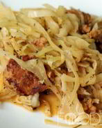 Тушеная капуста по-немецки