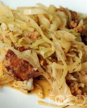 Тушеная капуста по-немецки