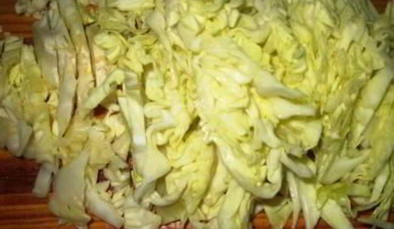 тушеная капуста с фаршем