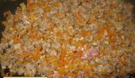 тушеная капуста с фаршем