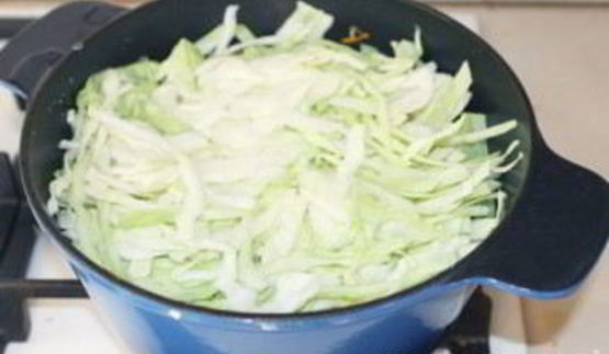 тушеная капуста с уткой