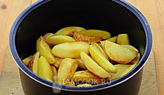 тушеная картошка с курицей