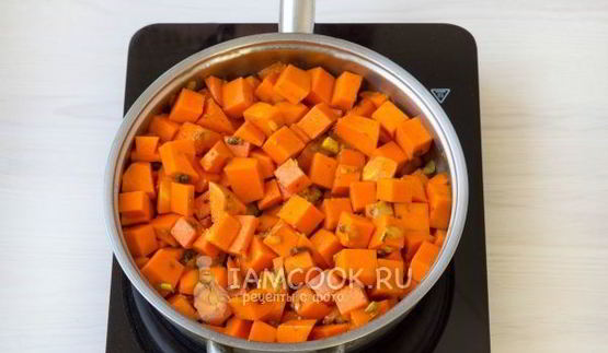 тушеная тыква