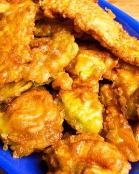 Жареные кабачки в кляре