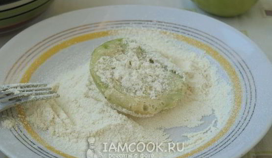 жареные зеленые помидоры