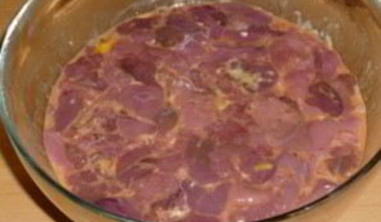 куриная печень в сметане