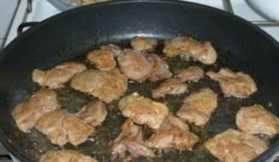 куриная печень в сметане