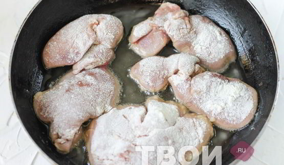 куриная печень, жареная с луком