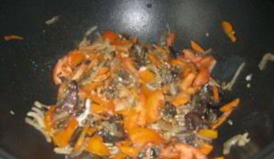 грибной плов