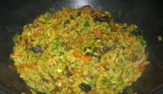 грибной плов