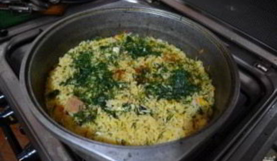 классический плов со свининой