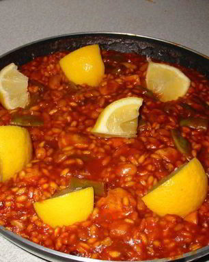 Куриная паэлья