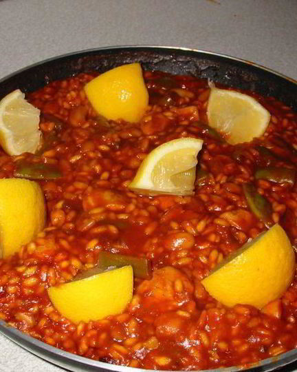 Рецепт куриной паэльи