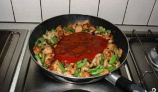 куриная паэлья