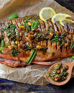 Маринованная рыба