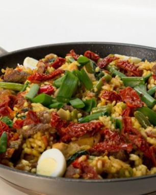 Мясная паэлья
