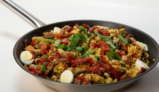 мясная паэлья