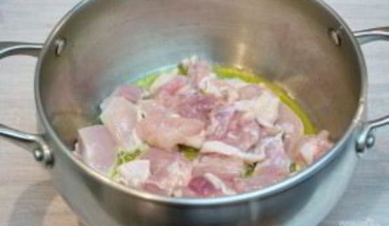 острый плов с курицей