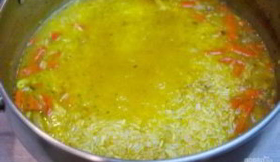 острый плов с курицей