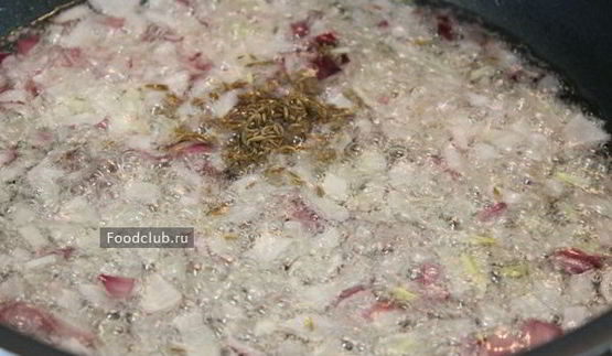 откидной плов с курицей и курагой