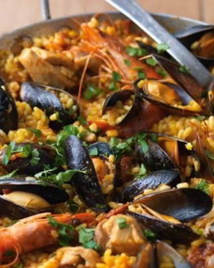 Рецепт паэльи классической