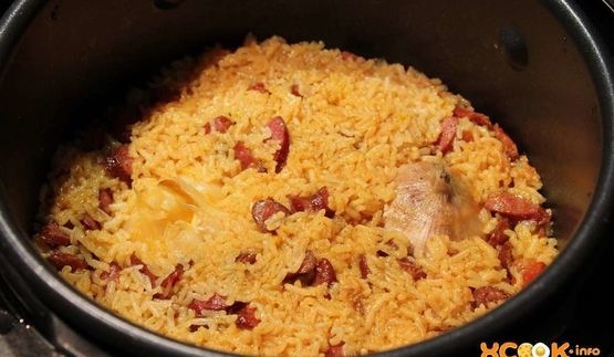 паэлья в мультиварке